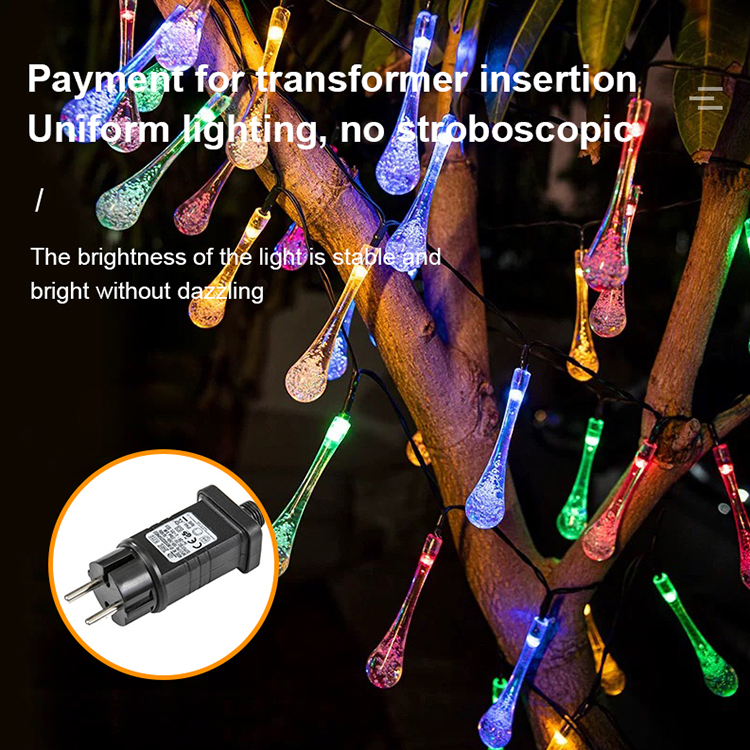 HCP168 水滴气泡灯串